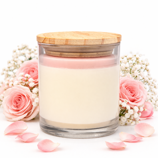 Hand-Poured Luxury Candle | Cinnamon & Floral Fragrance | 10oz